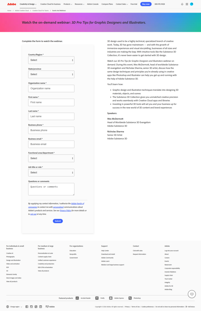 3D Pro Tips for Graphic Designers and Illustrators
