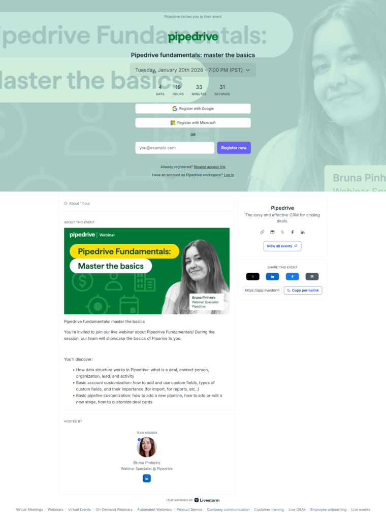 Pipedrive fundamentals: master the basics