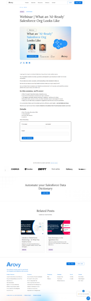 What an ‘AI-Ready’ Salesforce Org Looks Like