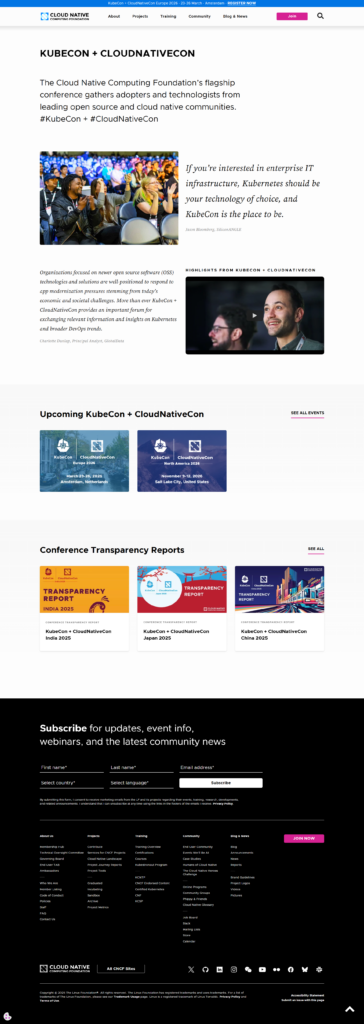 KubeCon + CloudNativeCon