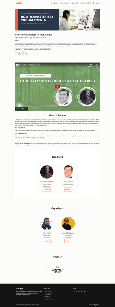 How to Master B2B Virtual Events