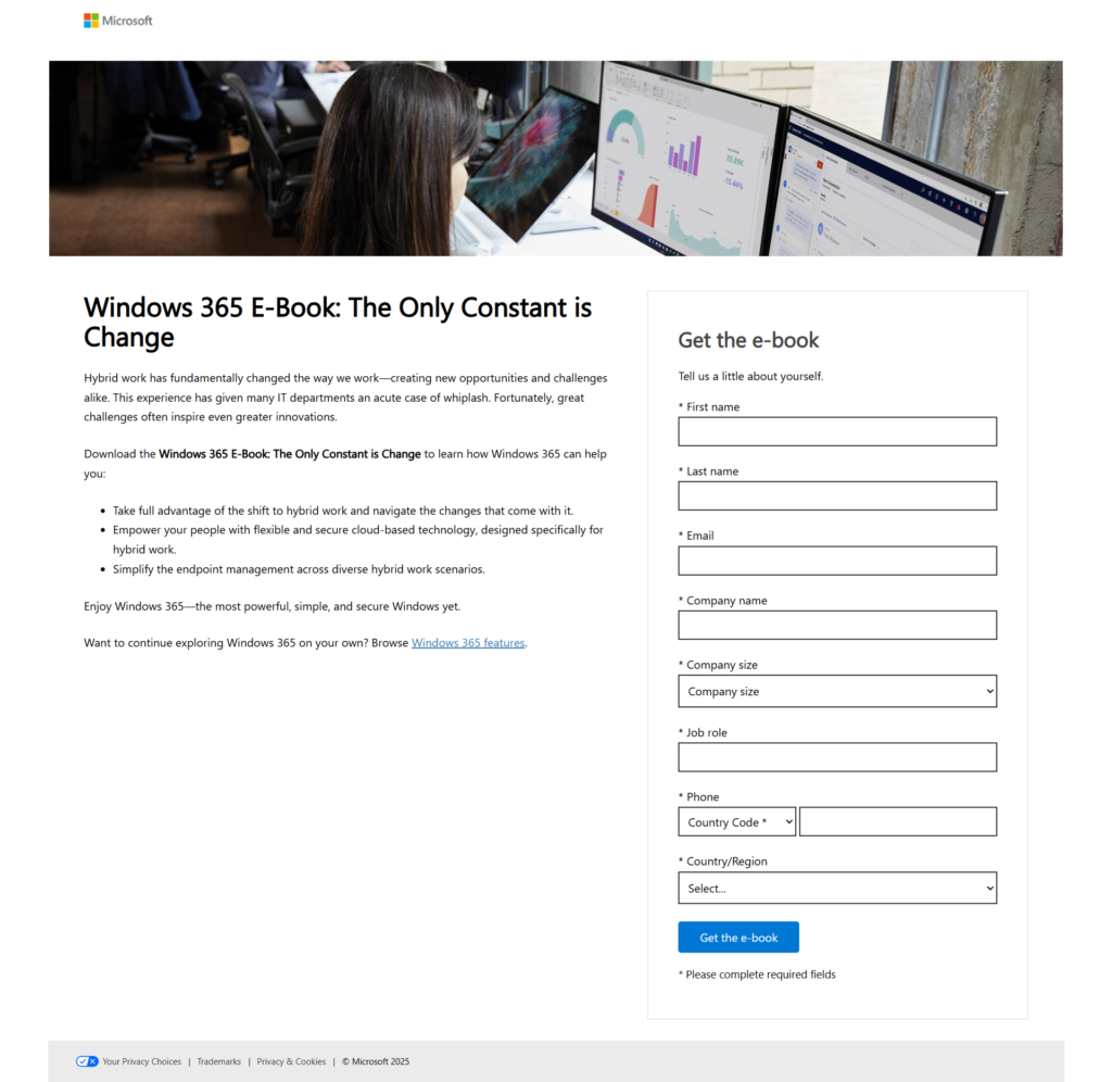 Windows 365 E-Book: The Only Constant is Change