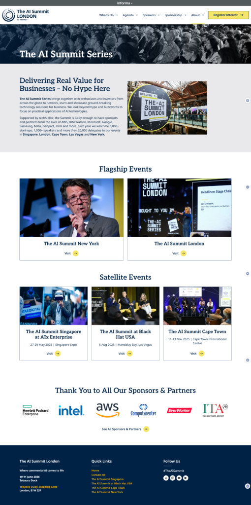 The AI Summit London