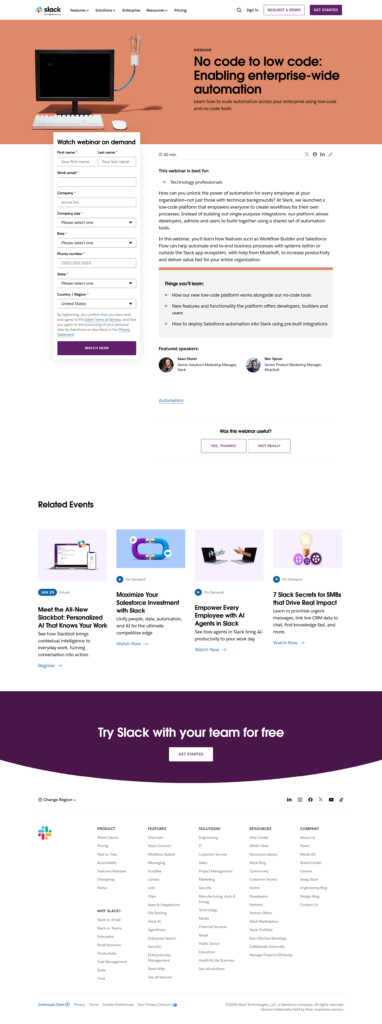 No code to low code: Enabling enterprise-wide automation