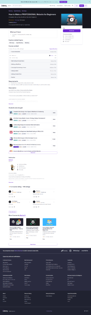 How to Make a Professional Website for Beginners