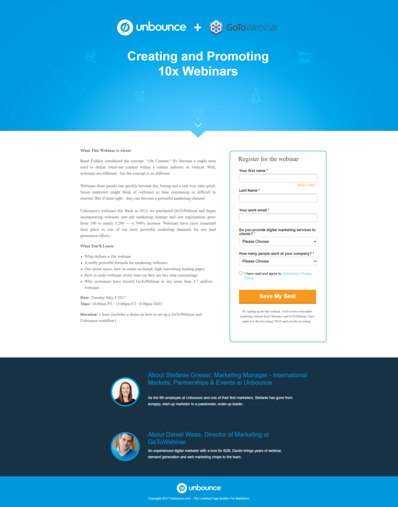 Creating and Promoting 10x Webinars