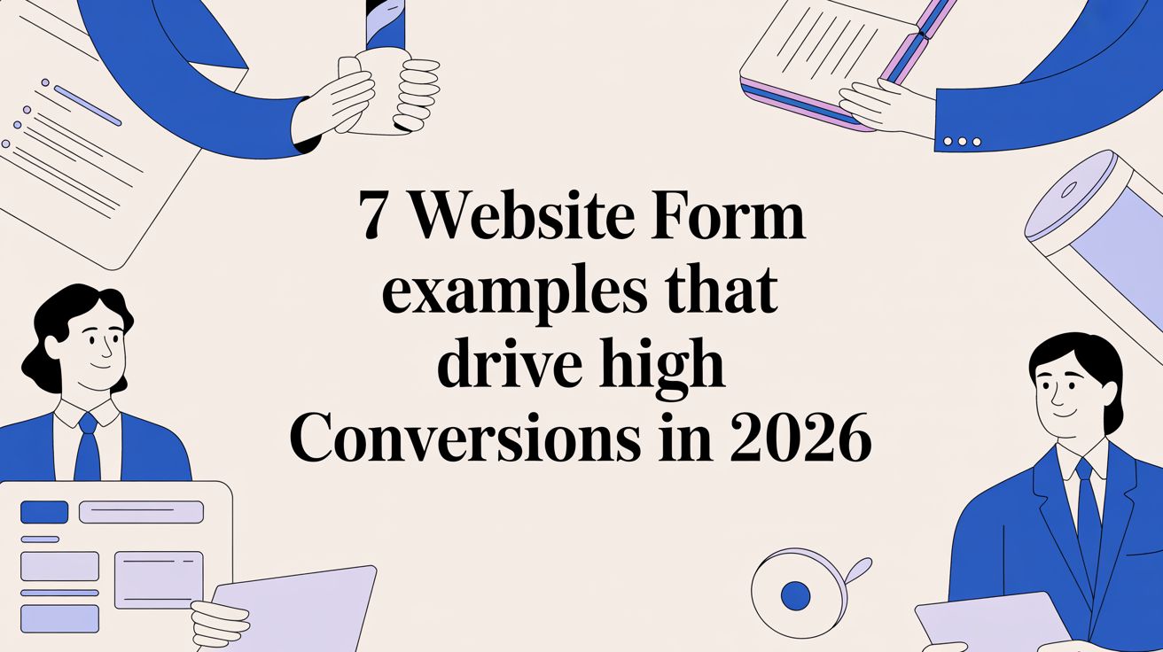 7 Website Form Examples That Drive High Conversions in 2026