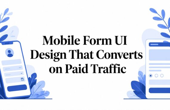 Mobile Form UI Design That Converts on Paid Traffic
